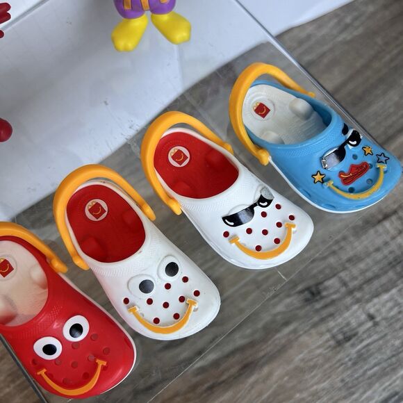 McDonalds CACTUS PLANT BIRDIE HAPPY MEAL TOY FIGURES CROCS KEYCHAIN LOT - Picture 6 of 10